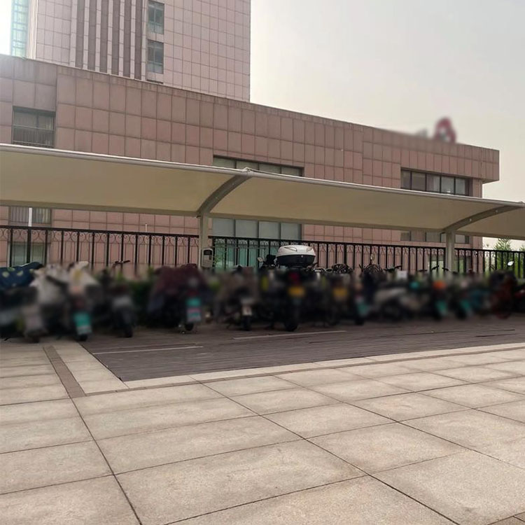 陆丰市膜结构电动车棚